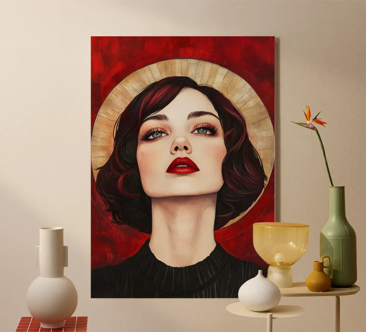 Brava ragazza plexiglass da Justyna Jaszke JBJart