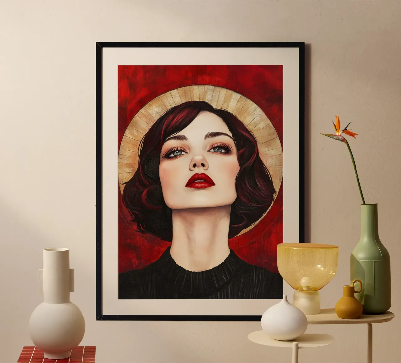 Brava ragazza carta hahnemühle da Justyna Jaszke JBJart