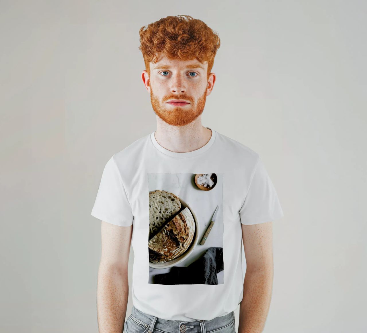 Sauerteigbrot No. 2 t-shirt da Eat this