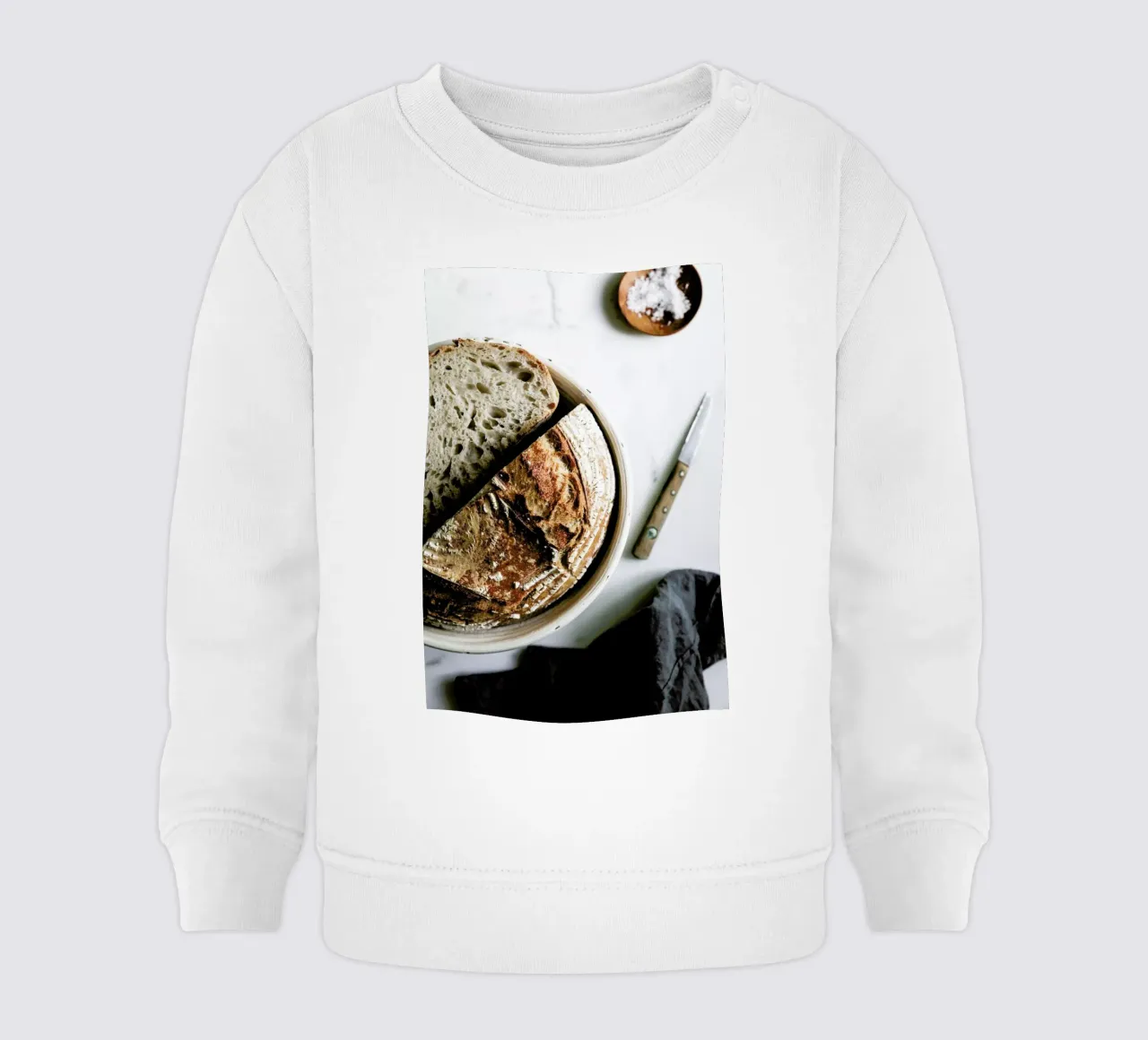 Sauerteigbrot No. 2 baby sweatshirt by Eat this