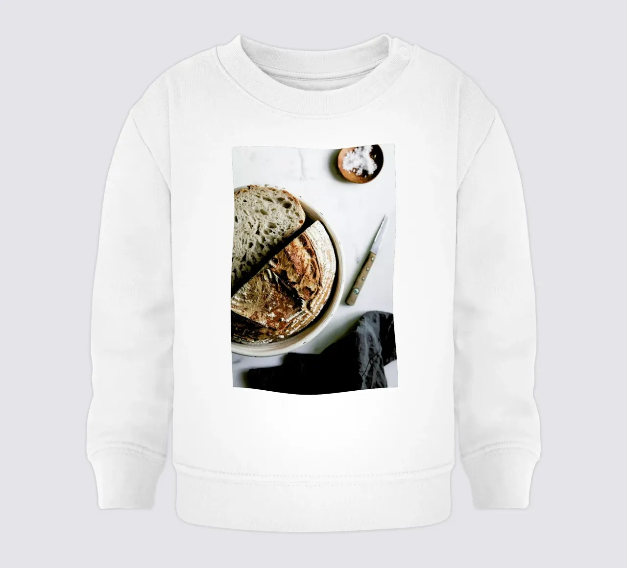 Sauerteigbrot No. 2 Baby Sweatshirt von Eat this