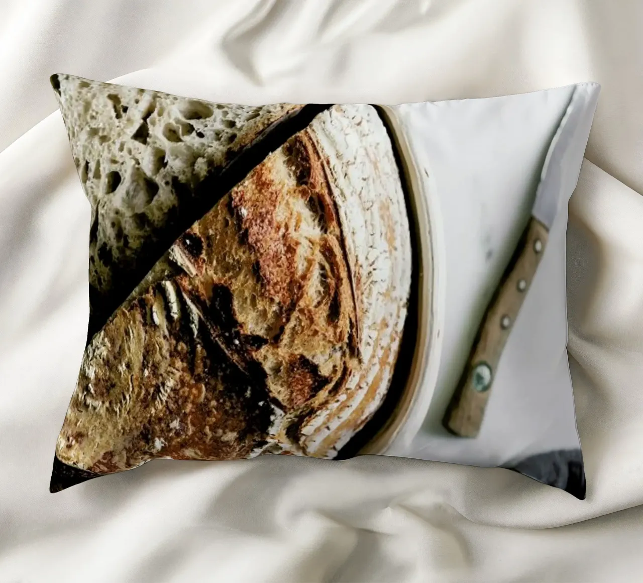 Sauerteigbrot No. 2 Kissen von Eat this