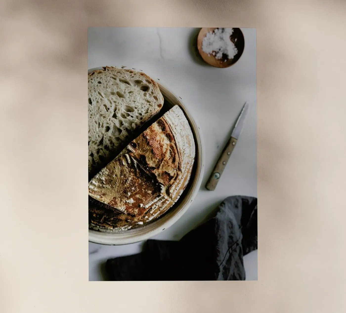 Sauerteigbrot No. 2 pellicola backlit da Eat this