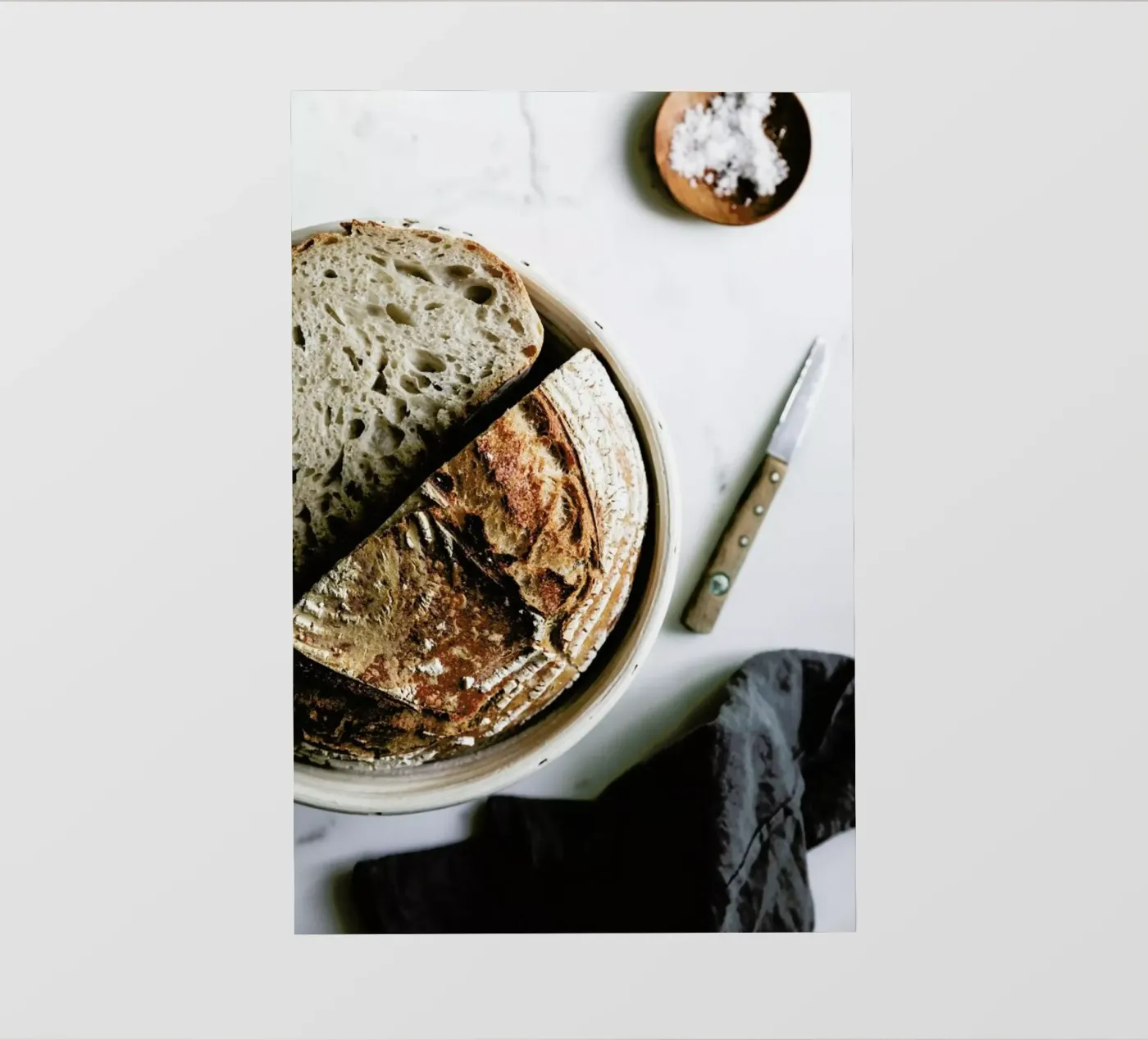 Sauerteigbrot No. 2 pellicola backlit da Eat this