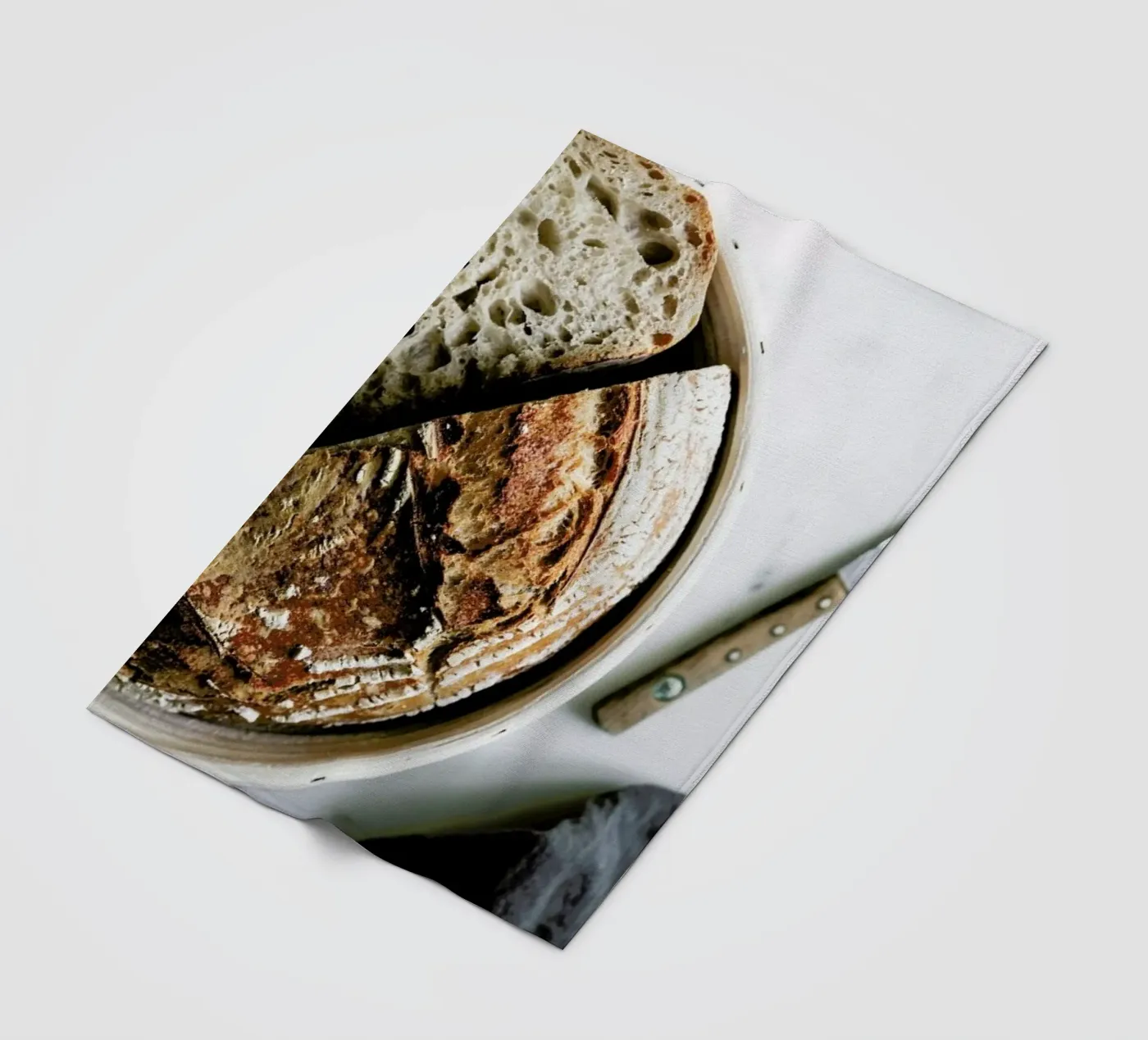 Sauerteigbrot No. 2 fleece blanket by Eat this