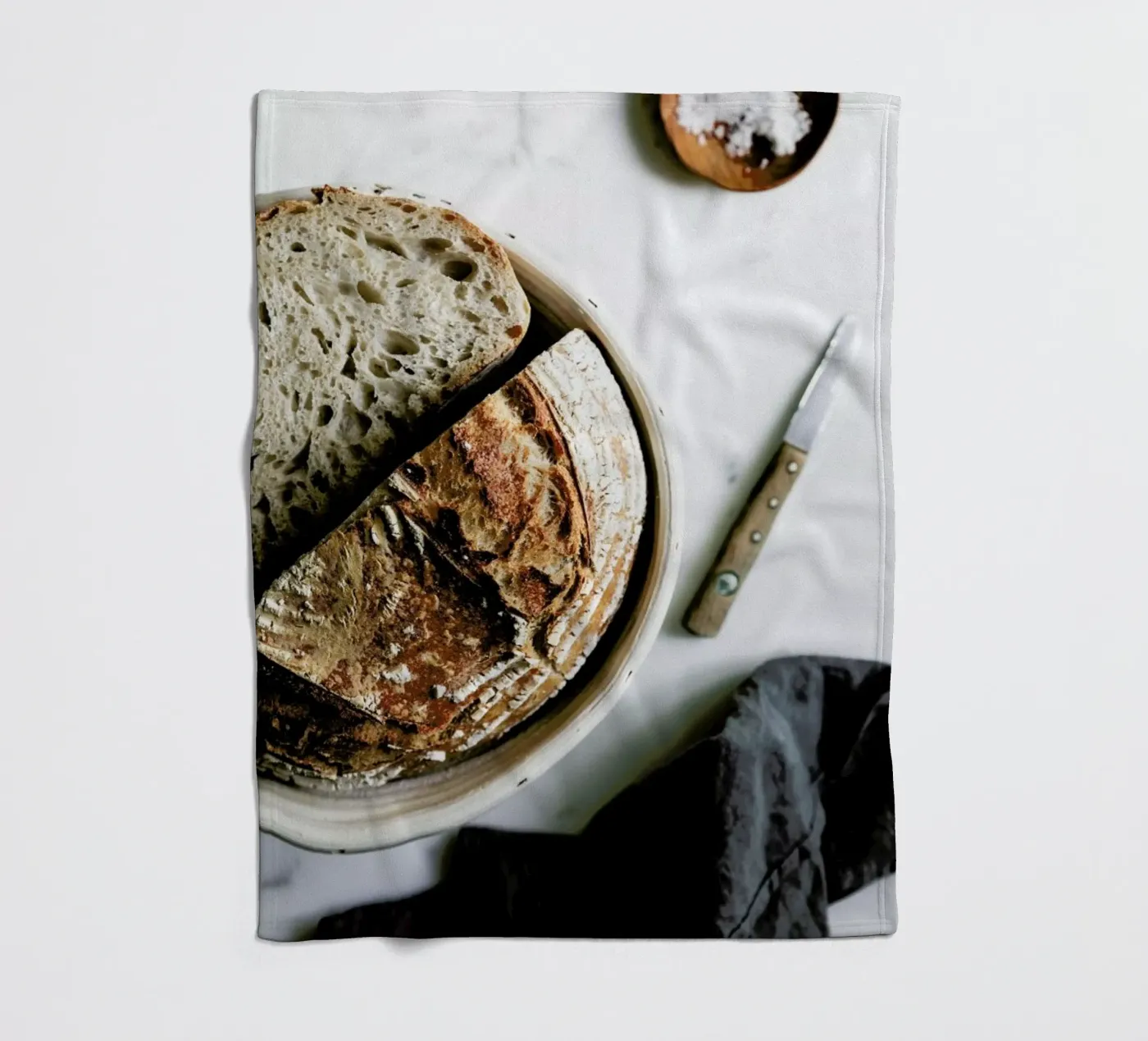 Sauerteigbrot No. 2 fleece blanket by Eat this