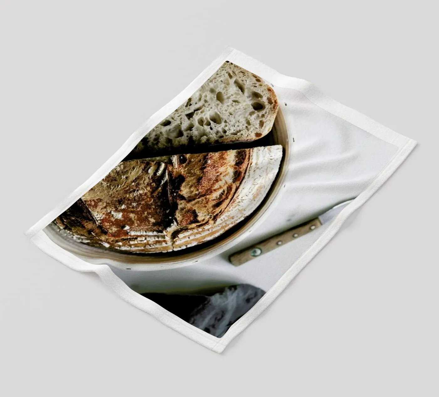 Sauerteigbrot No. 2 fleece blanket by Eat this