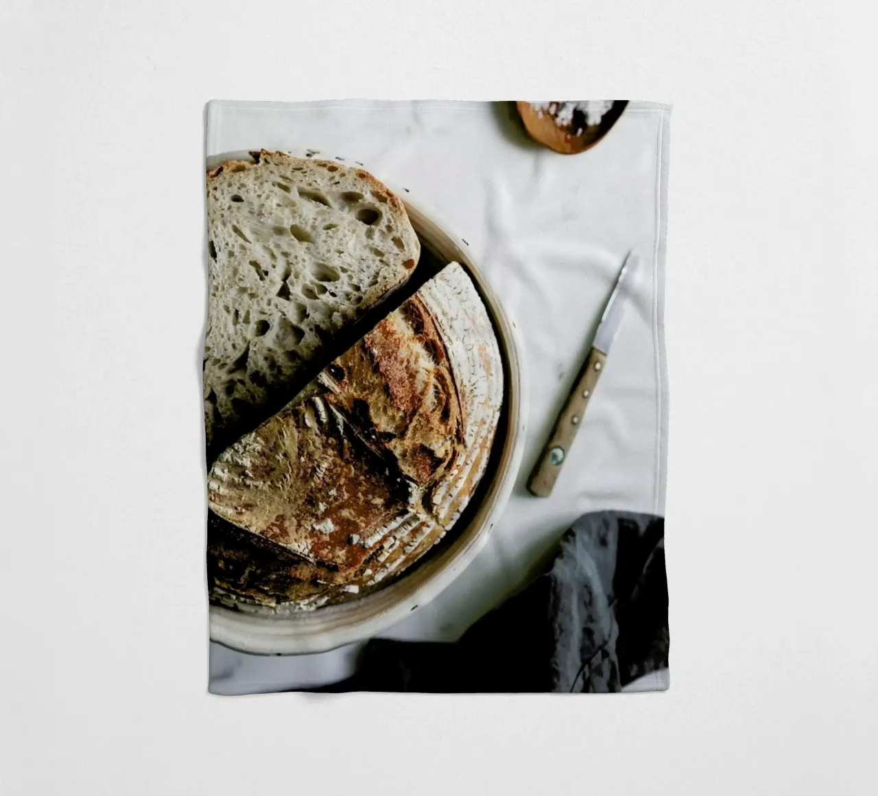 Sauerteigbrot No. 2 Fleecedecke von Eat this