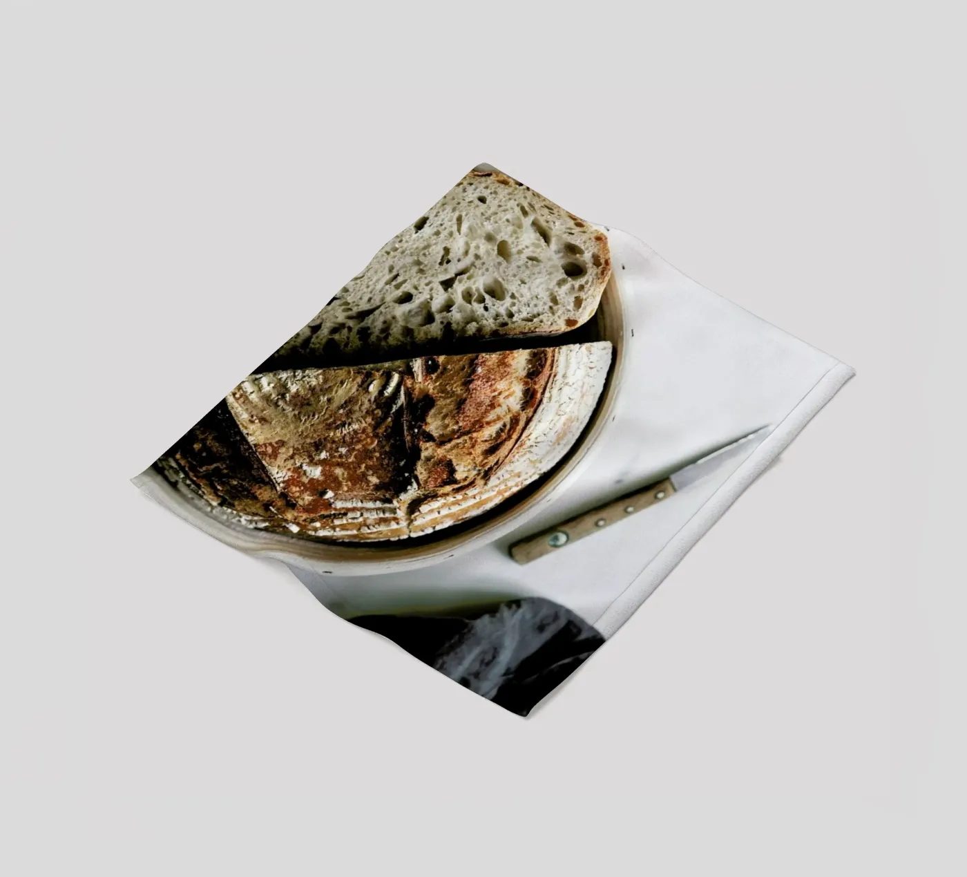 Sauerteigbrot No. 2 fleece blanket by Eat this