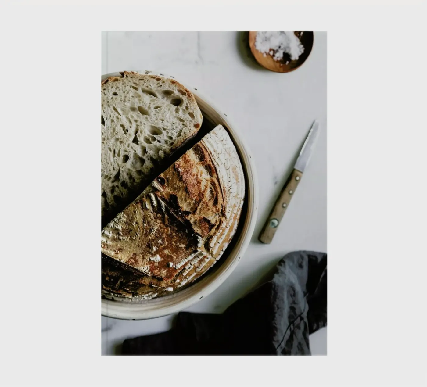 Sauerteigbrot No. 2 notebook by Eat this
