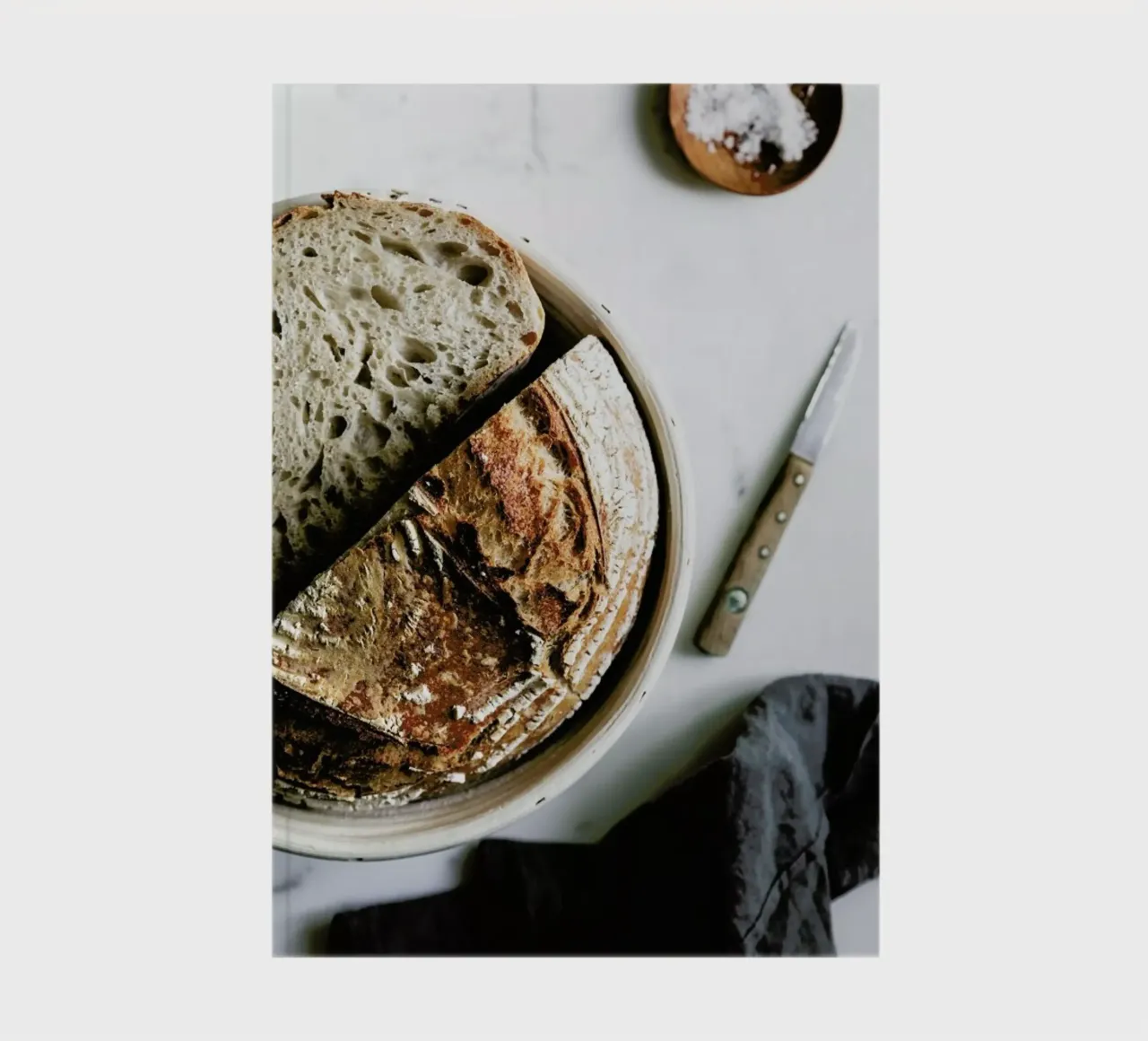 Sauerteigbrot No. 2 notitieboek van Eat this