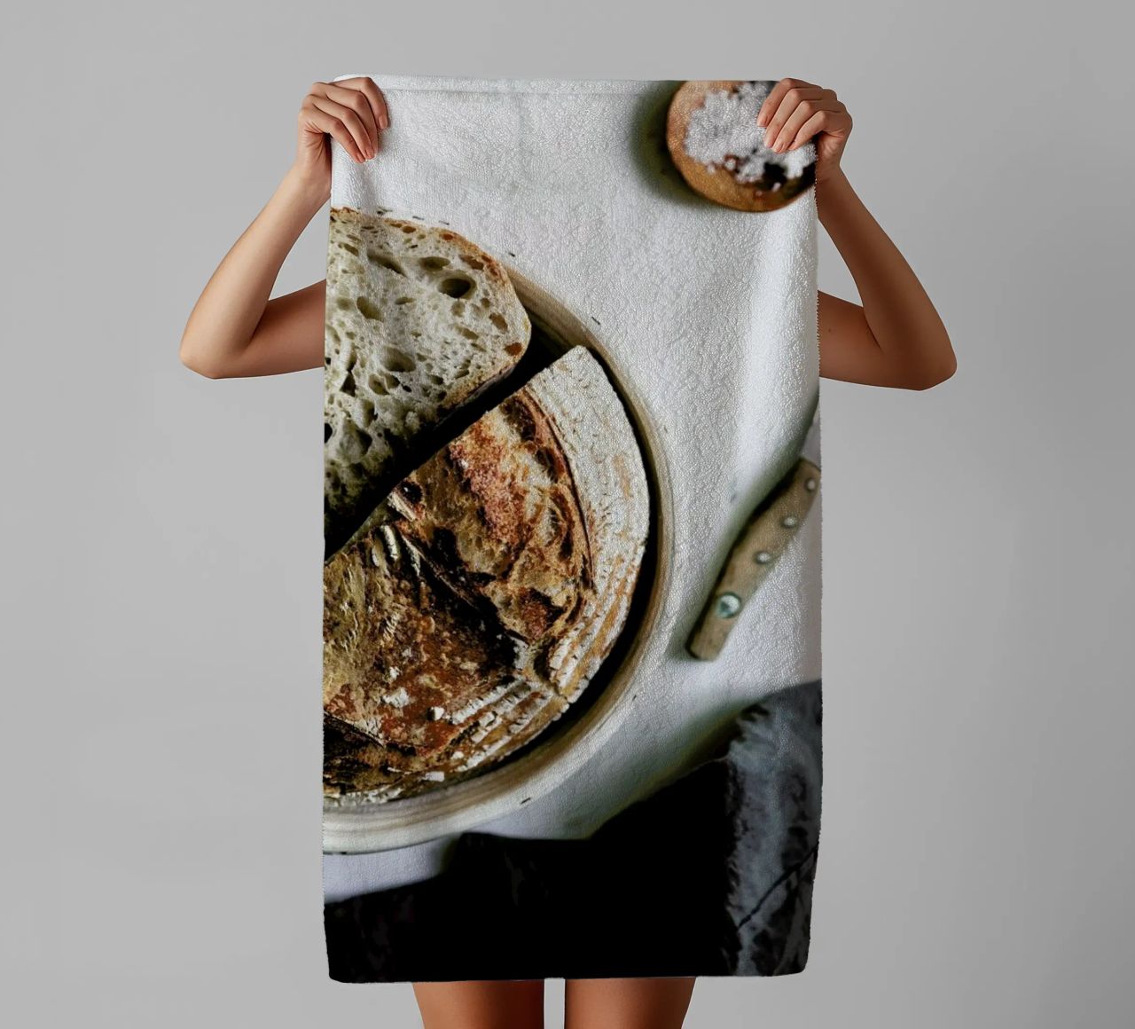 Sauerteigbrot No. 2 asciugamano da bagno da Eat this