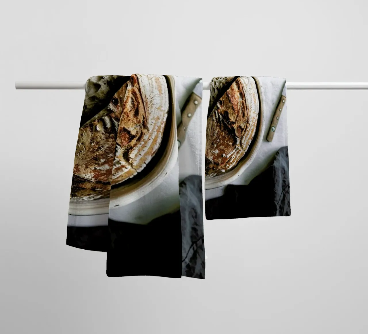 Sauerteigbrot No. 2 toalla de baño de Eat this