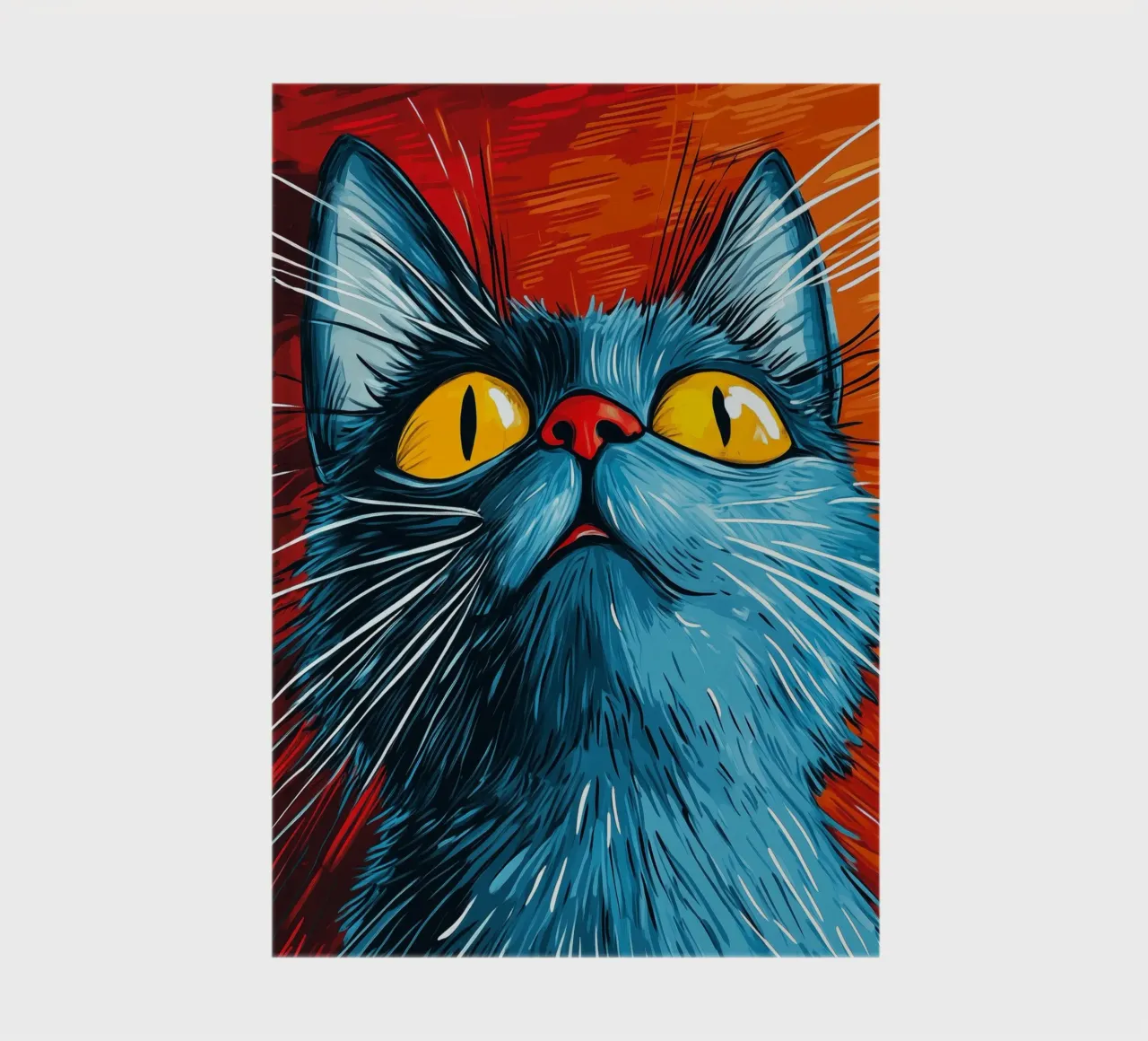 Chat Toby carnet de notes de Justyna Jaszke JBJart