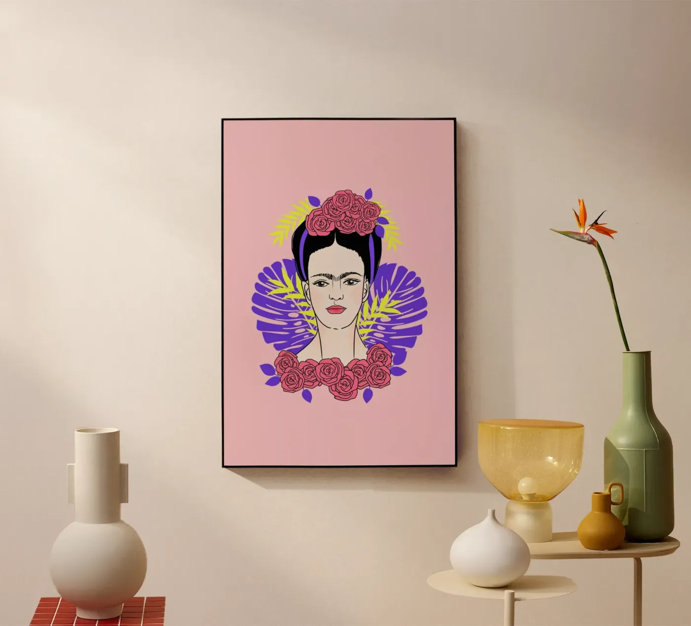 Tribute to Frida plexiglass da cafelab