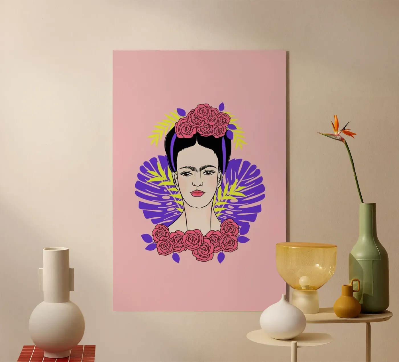 Tribute to Frida plexiglass da cafelab