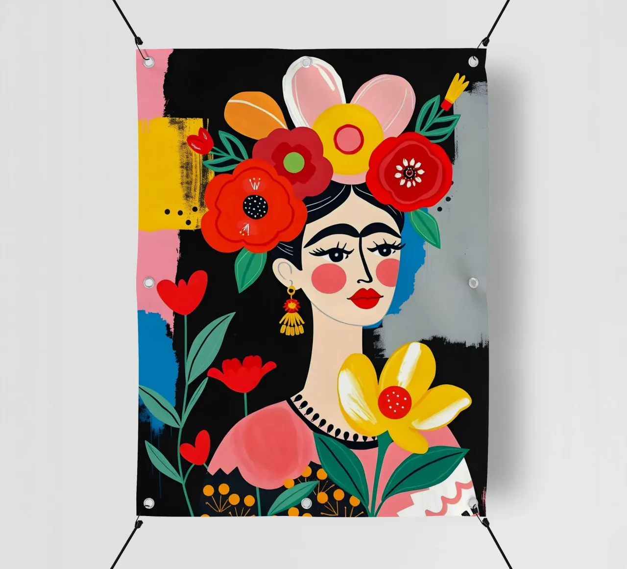 Frida Kahlo Painting pvc cover by ARTOMATIC