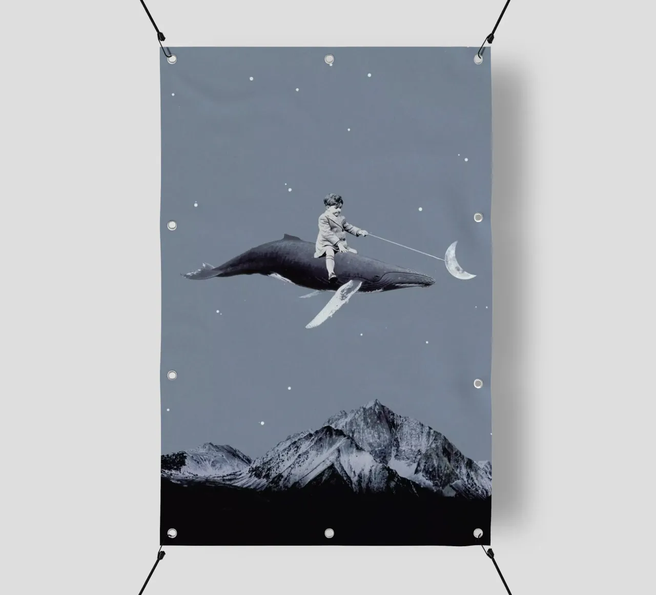 Aim For the Moon pvc cover by Maarten Léon