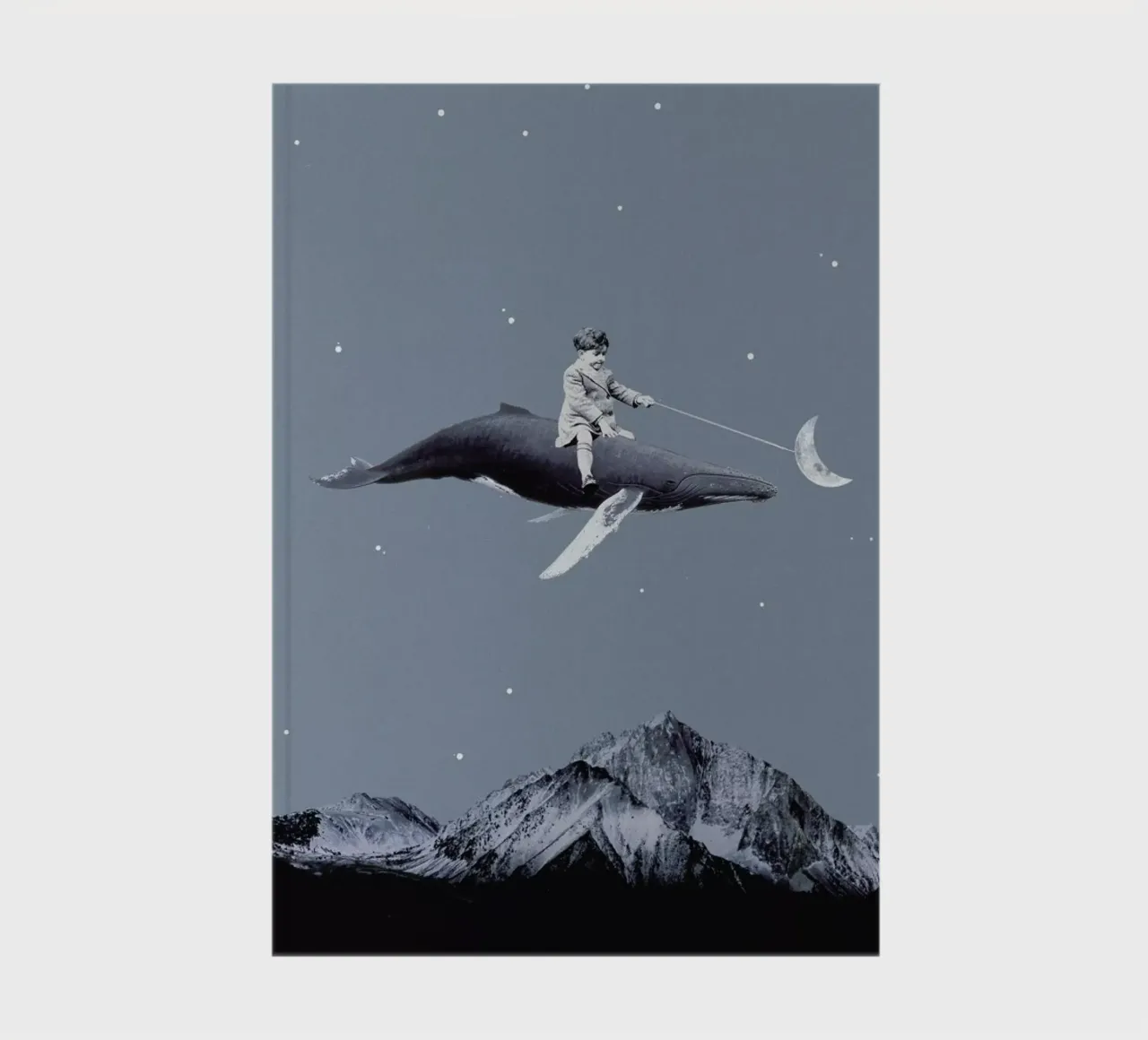 Aim For the Moon notebook by Maarten Léon