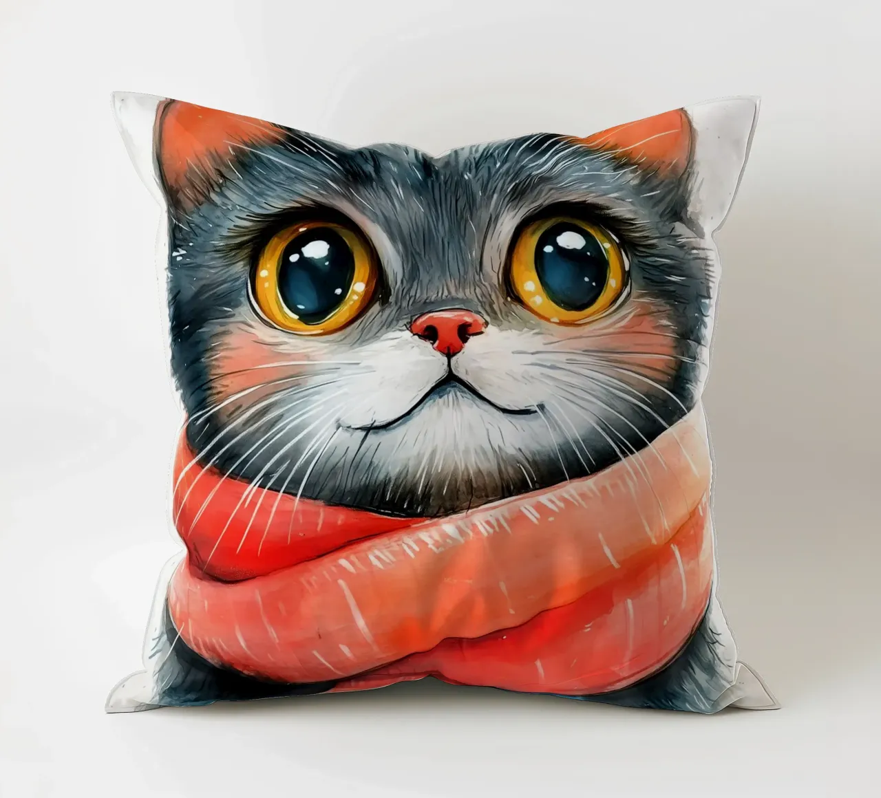 Cat Sylvester cuscino da Justyna Jaszke JBJart