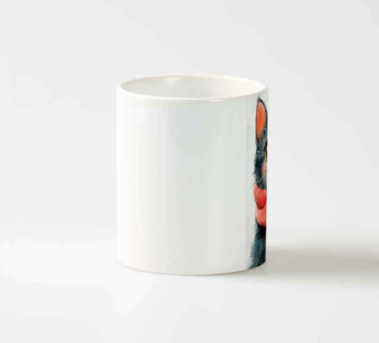 Cat Sylvester tazza in ceramica da Justyna Jaszke JBJart