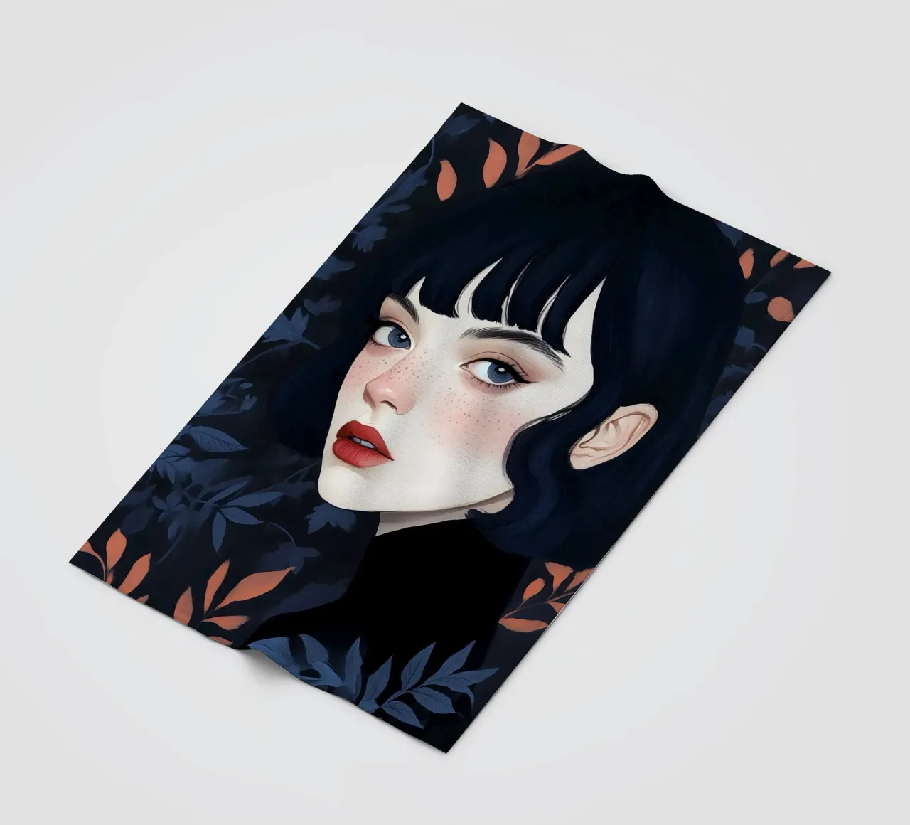 Ti sto guardando coperta in pile da Justyna Jaszke JBJart
