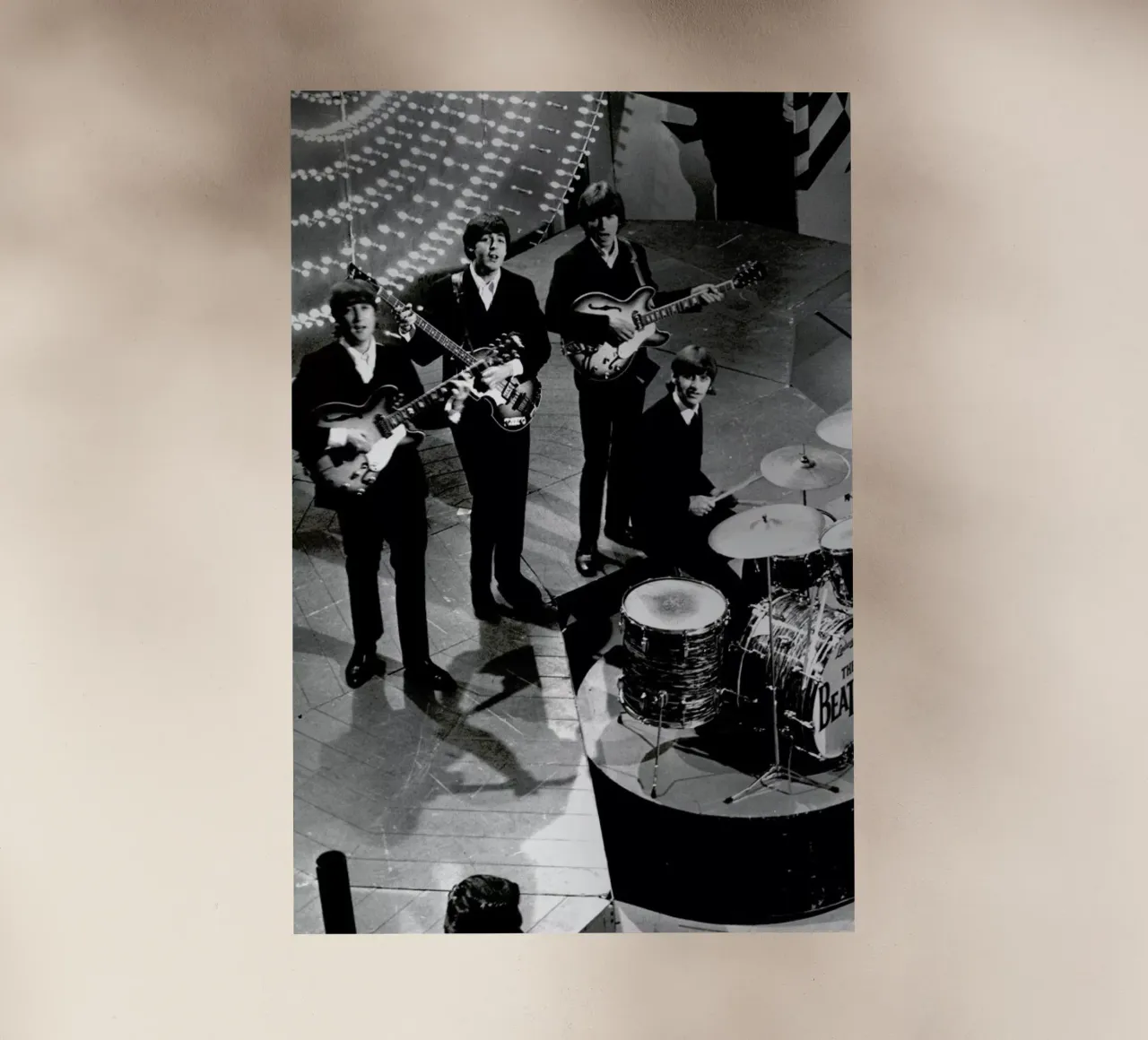 The Beatles, 1966 pellicola backlit da Gallery Print and Art Limited