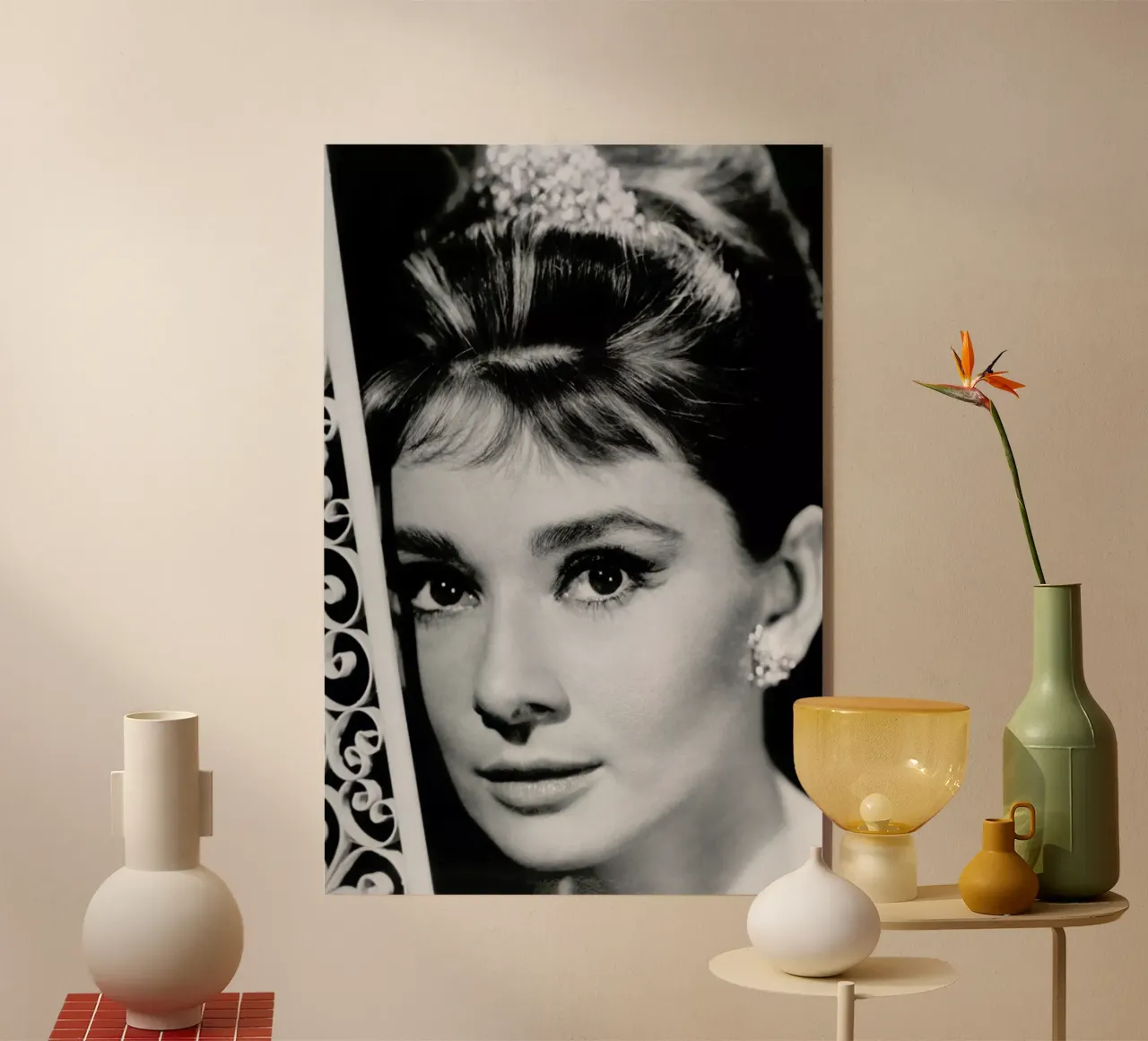 Audrey Hepburn 3 plexiglass da Gallery Print and Art Limited