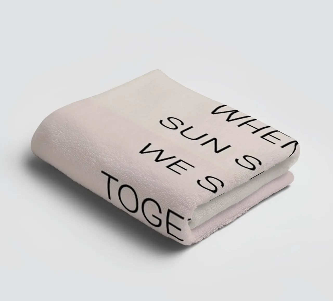 When the Sun Shines 01 asciugamano da bagno da Studio One
