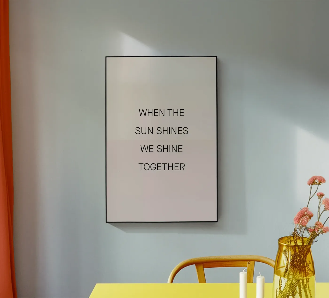 When the Sun Shines 01 plexiglass da Studio One