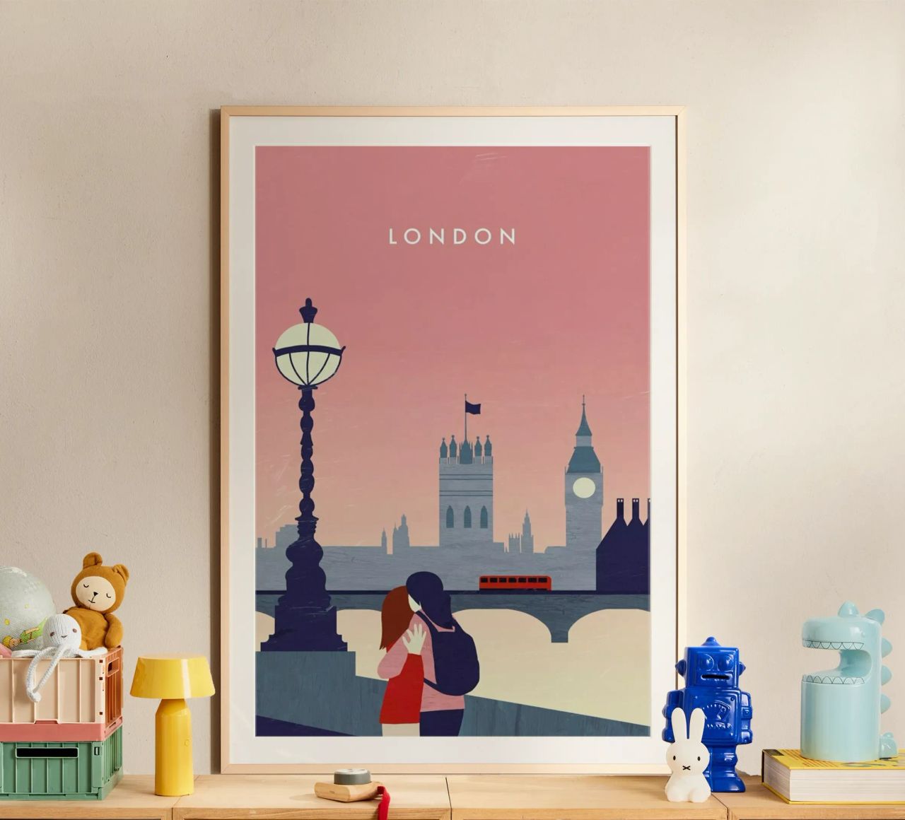 London Poster von Katinka Reinke