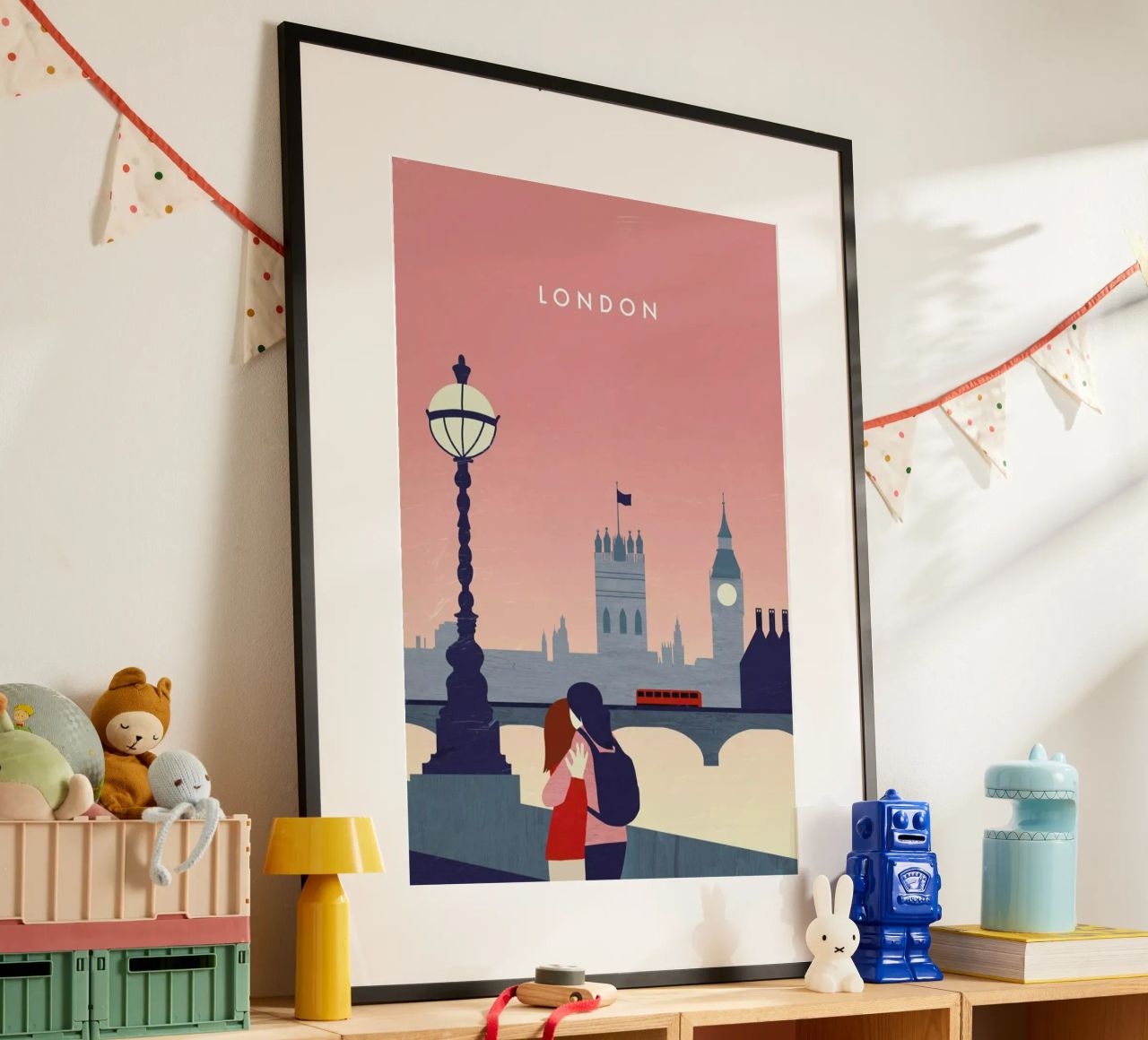 London Poster von Katinka Reinke