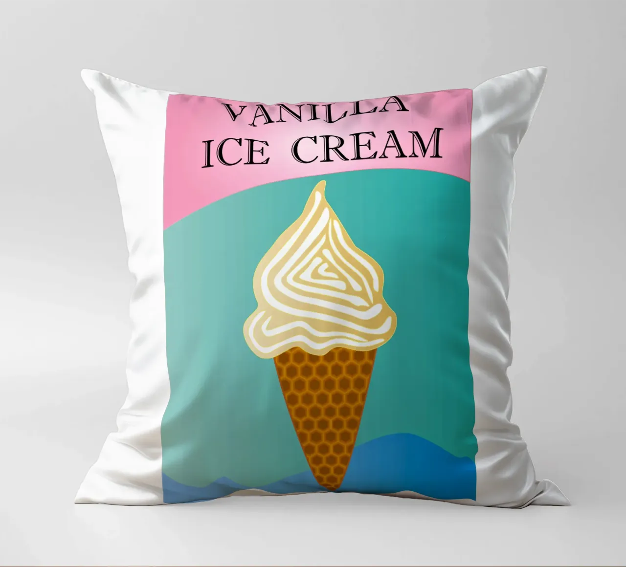 Vanilla Ice Cream cuscino da SunflowerDE