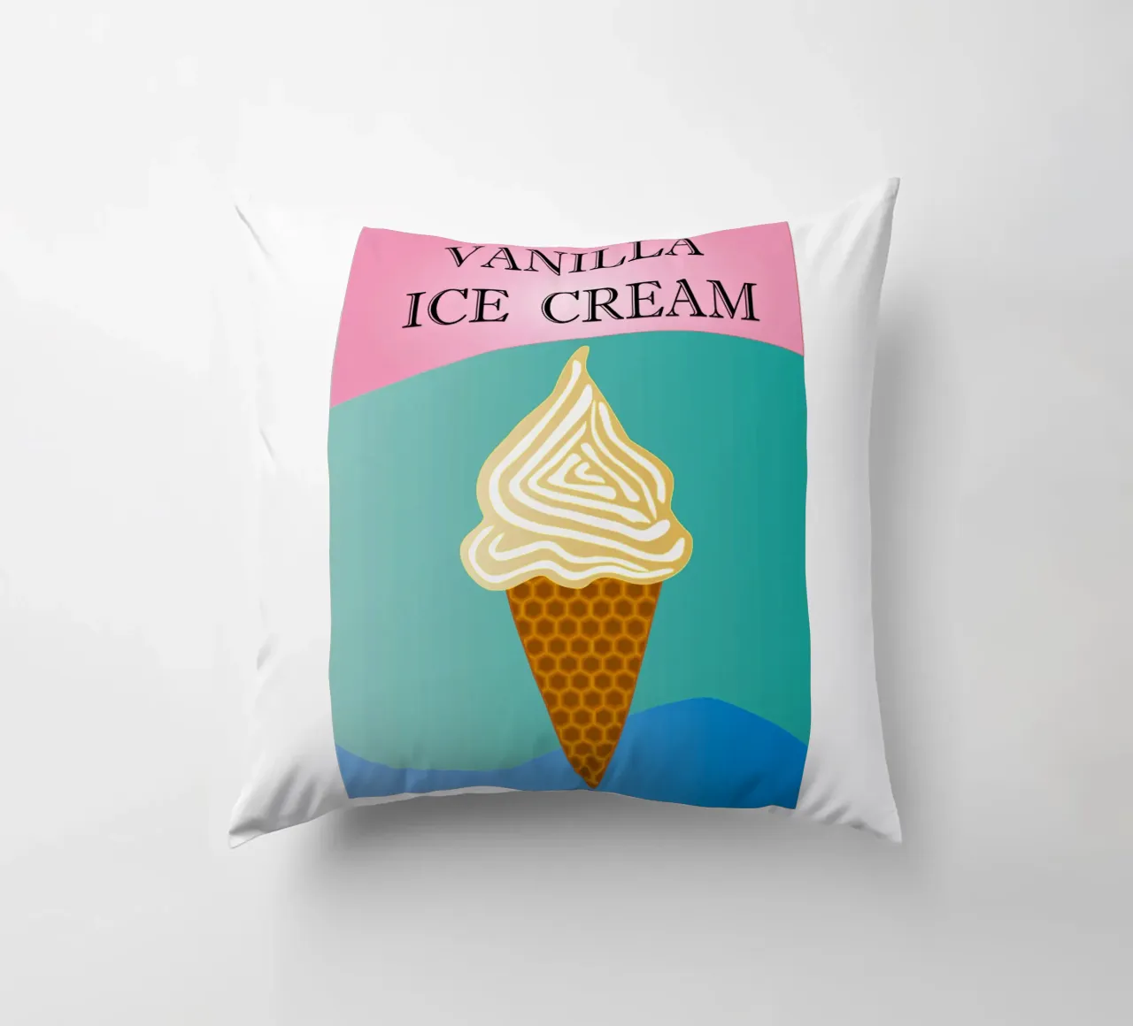 Vanilla Ice Cream cuscino da SunflowerDE