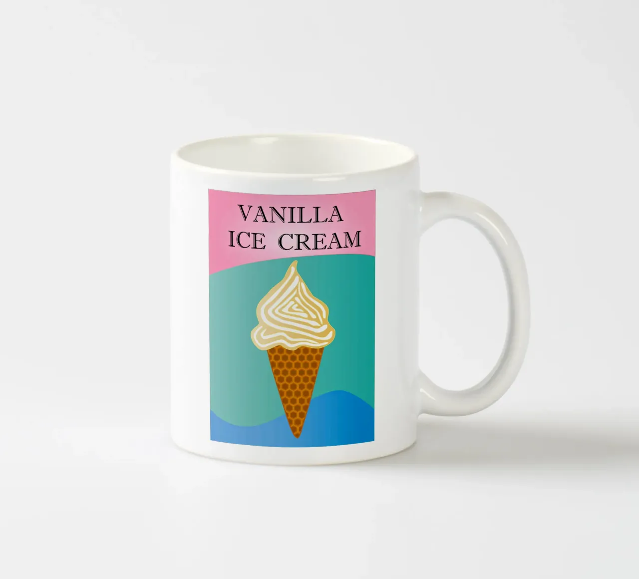 Vanilla Ice Cream tazza in ceramica da SunflowerDE