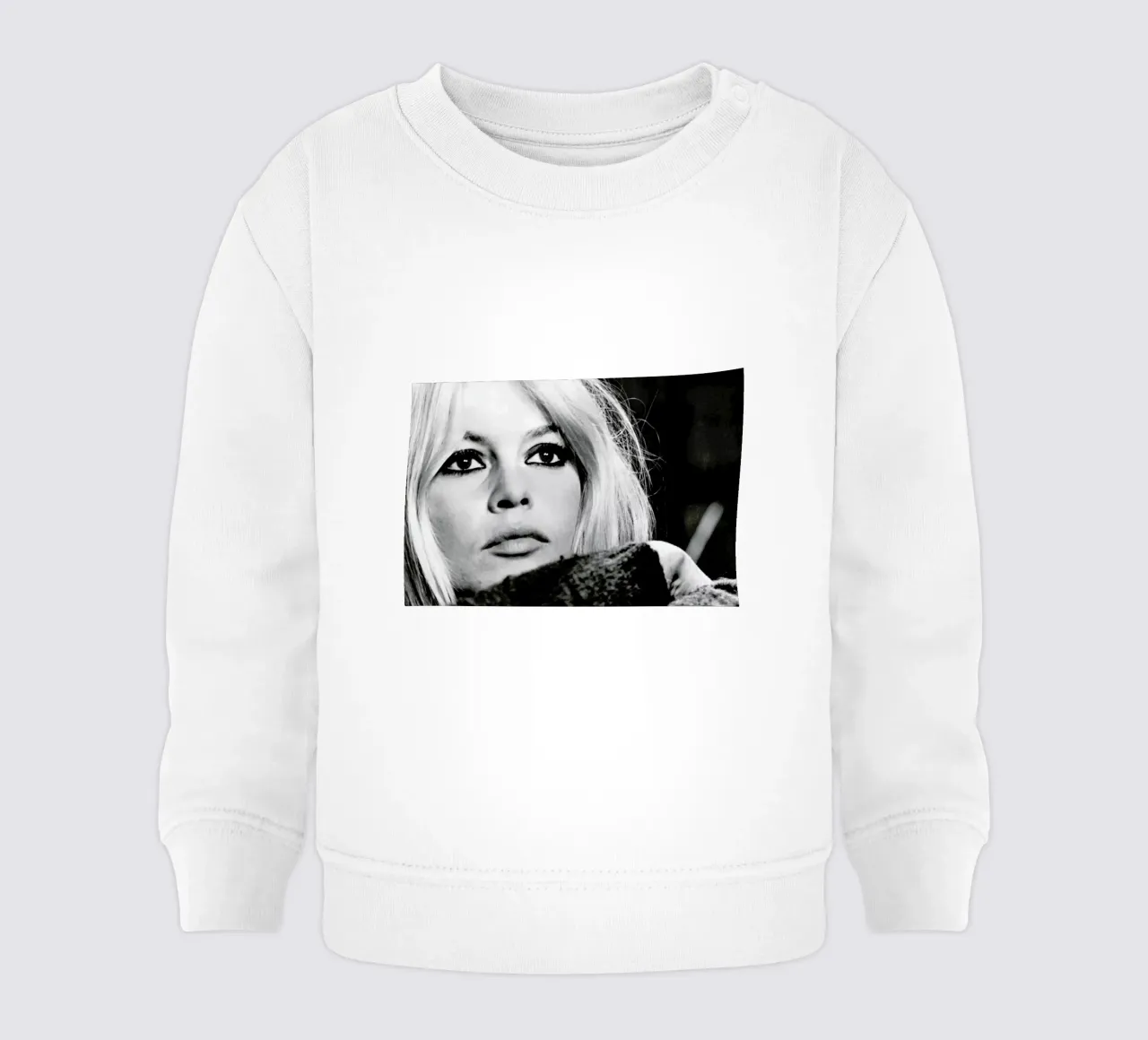 Brigitte Bardot 4 felpa neonato da Gallery Print and Art Limited