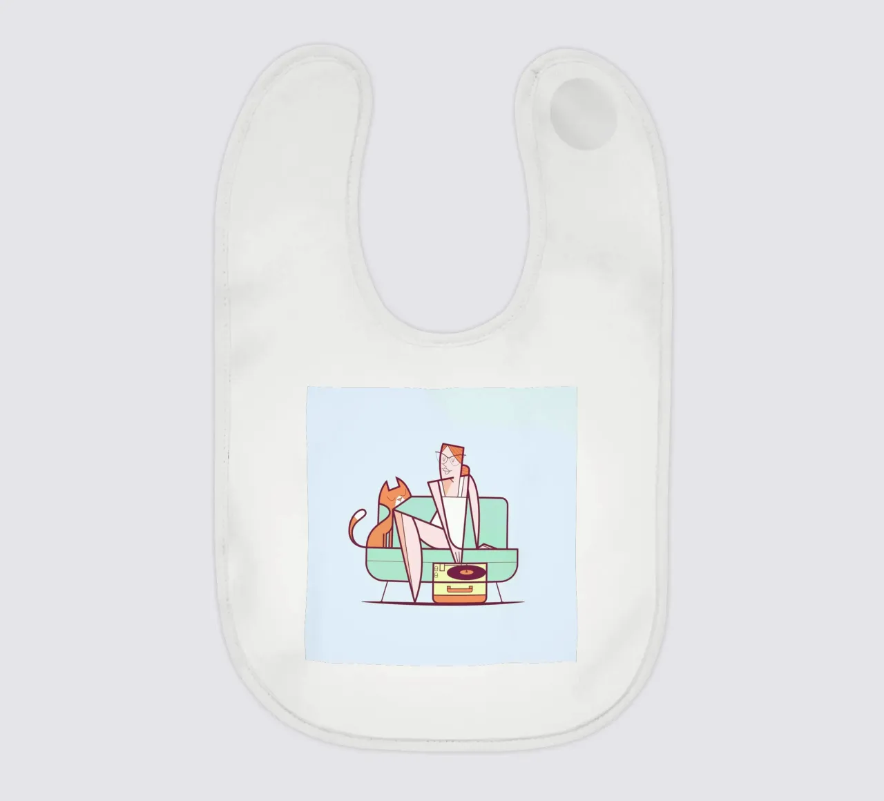 Giradischi bavaglino da Ale Giorgini