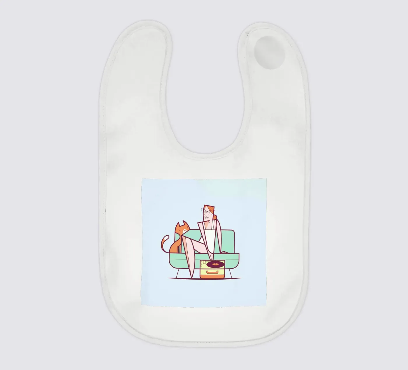Giradischi bavaglino da Ale Giorgini