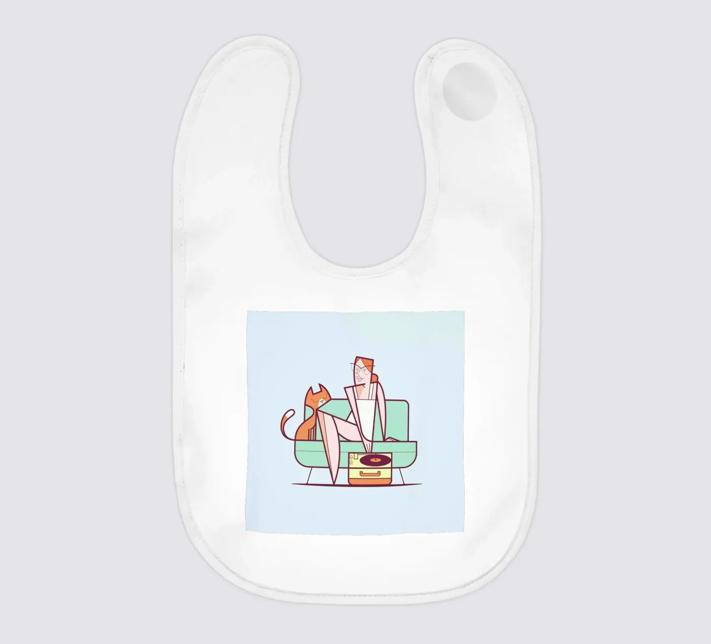 Giradischi bavaglino da Ale Giorgini