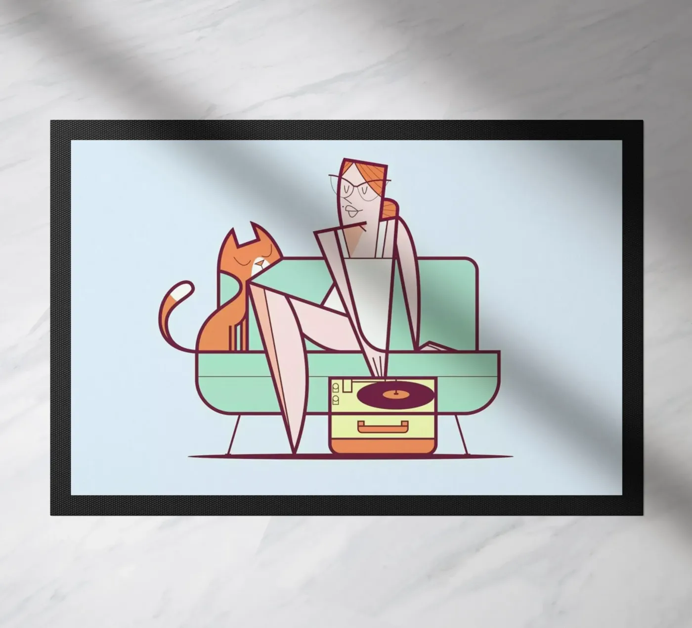 Giradischi zerbino da Ale Giorgini