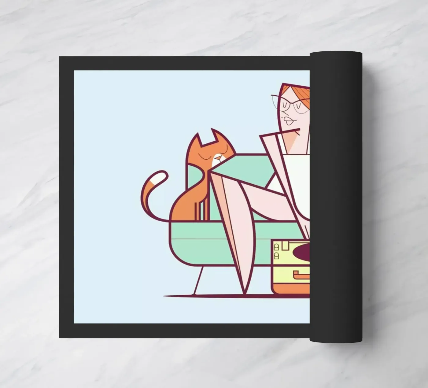 Giradischi zerbino da Ale Giorgini