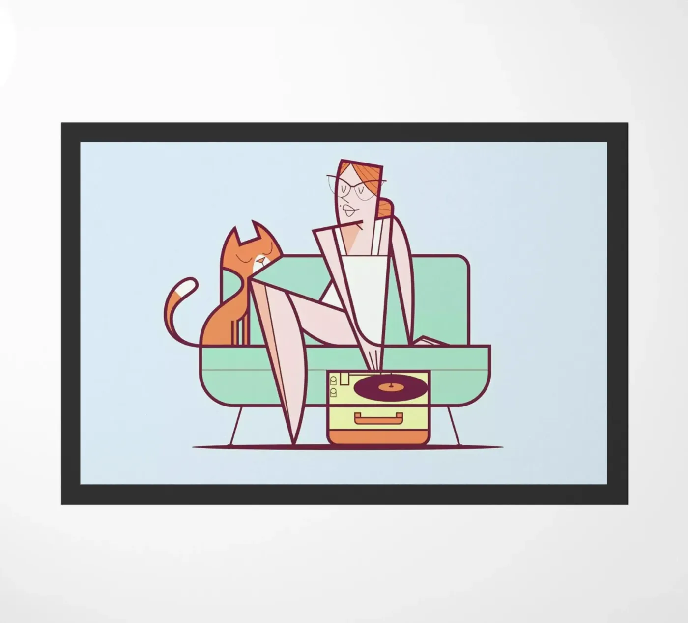 Giradischi zerbino da Ale Giorgini