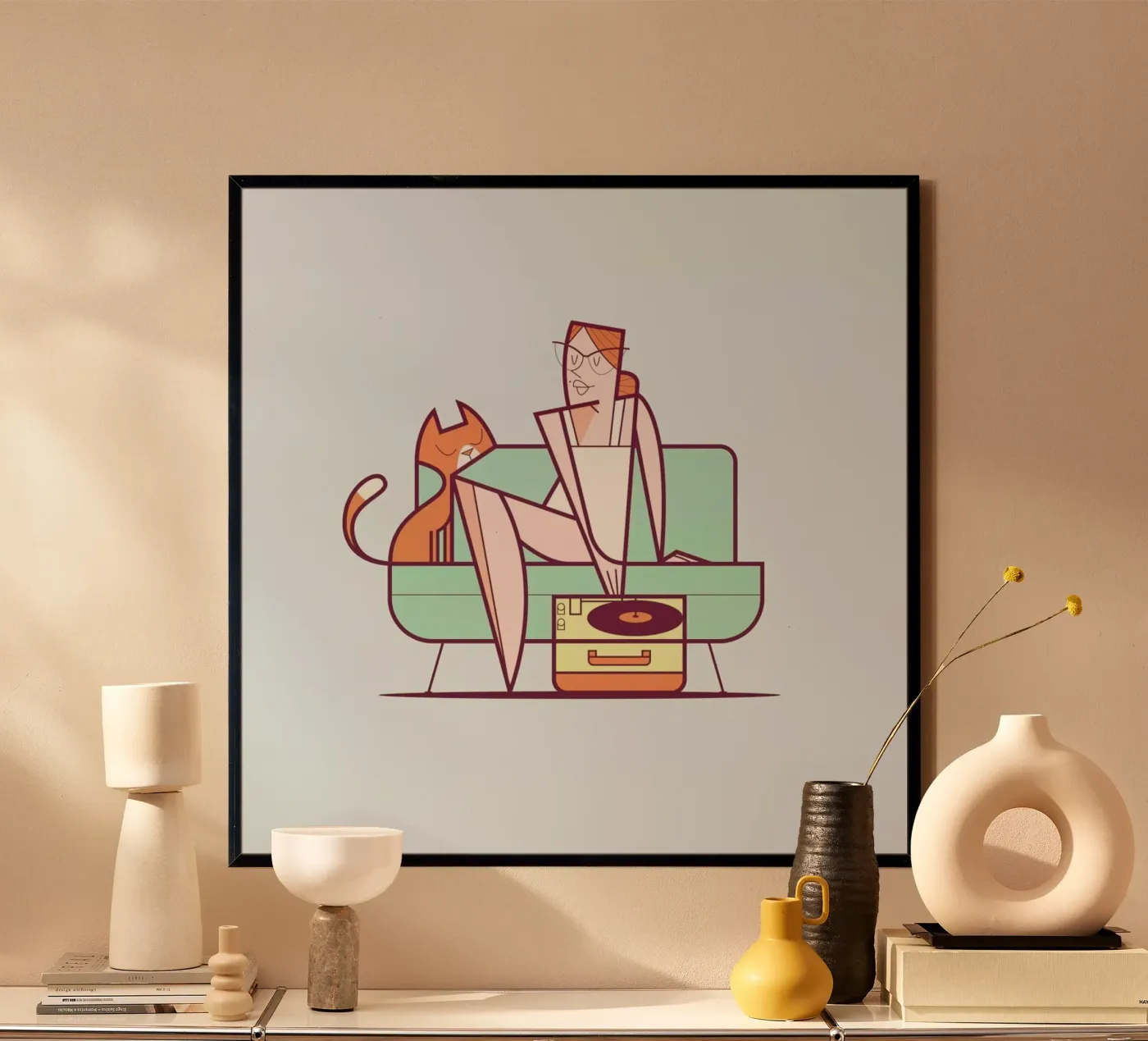 Giradischi poster da Ale Giorgini