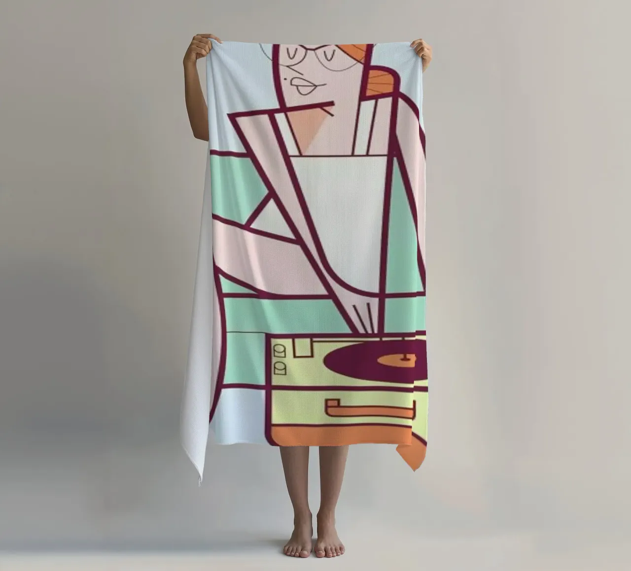 Giradischi telo mare da Ale Giorgini
