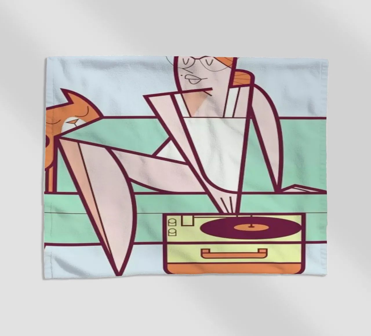 Giradischi telo mare da Ale Giorgini