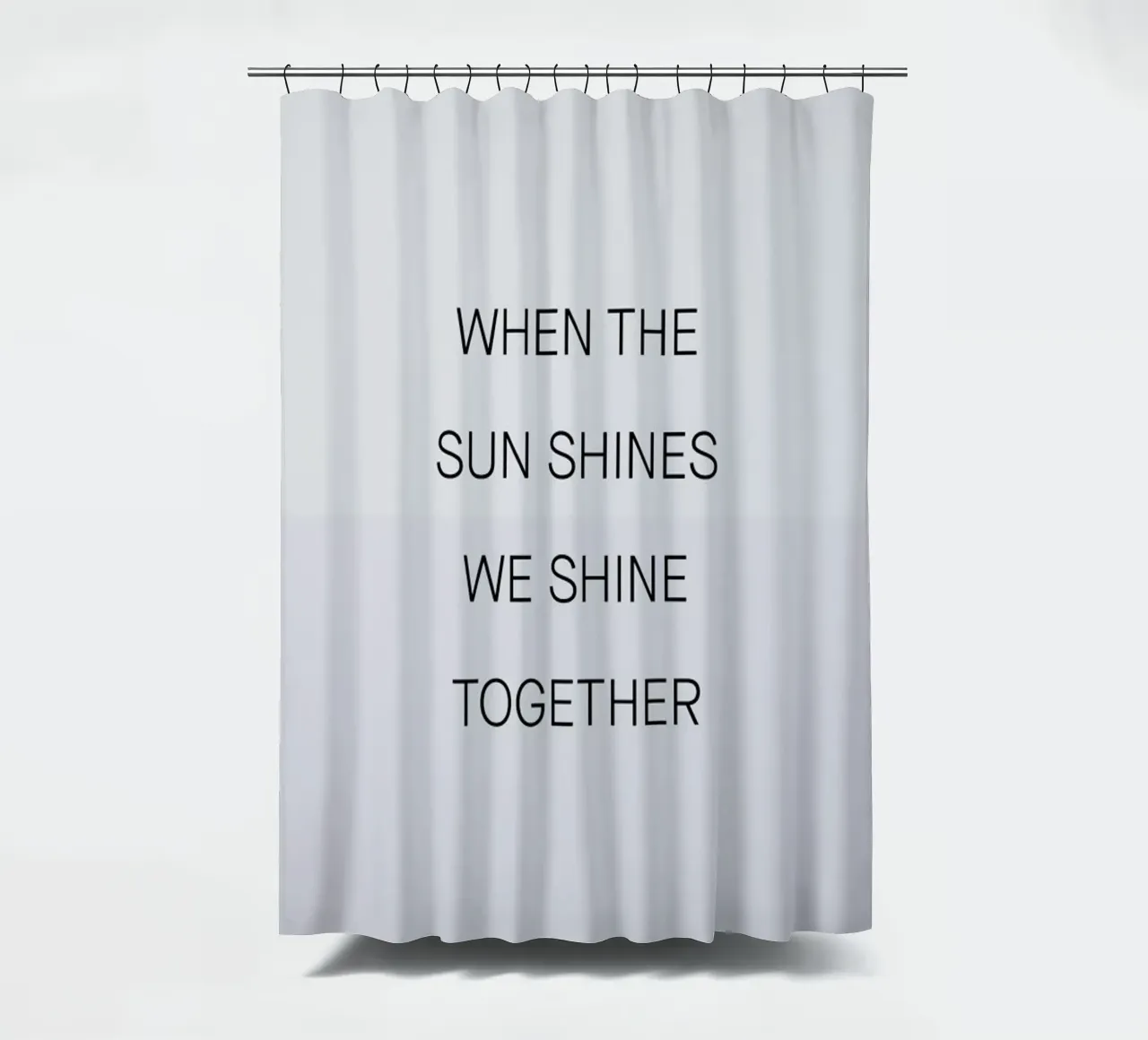 When the Sun Shines 03 shower curtain by Studio One