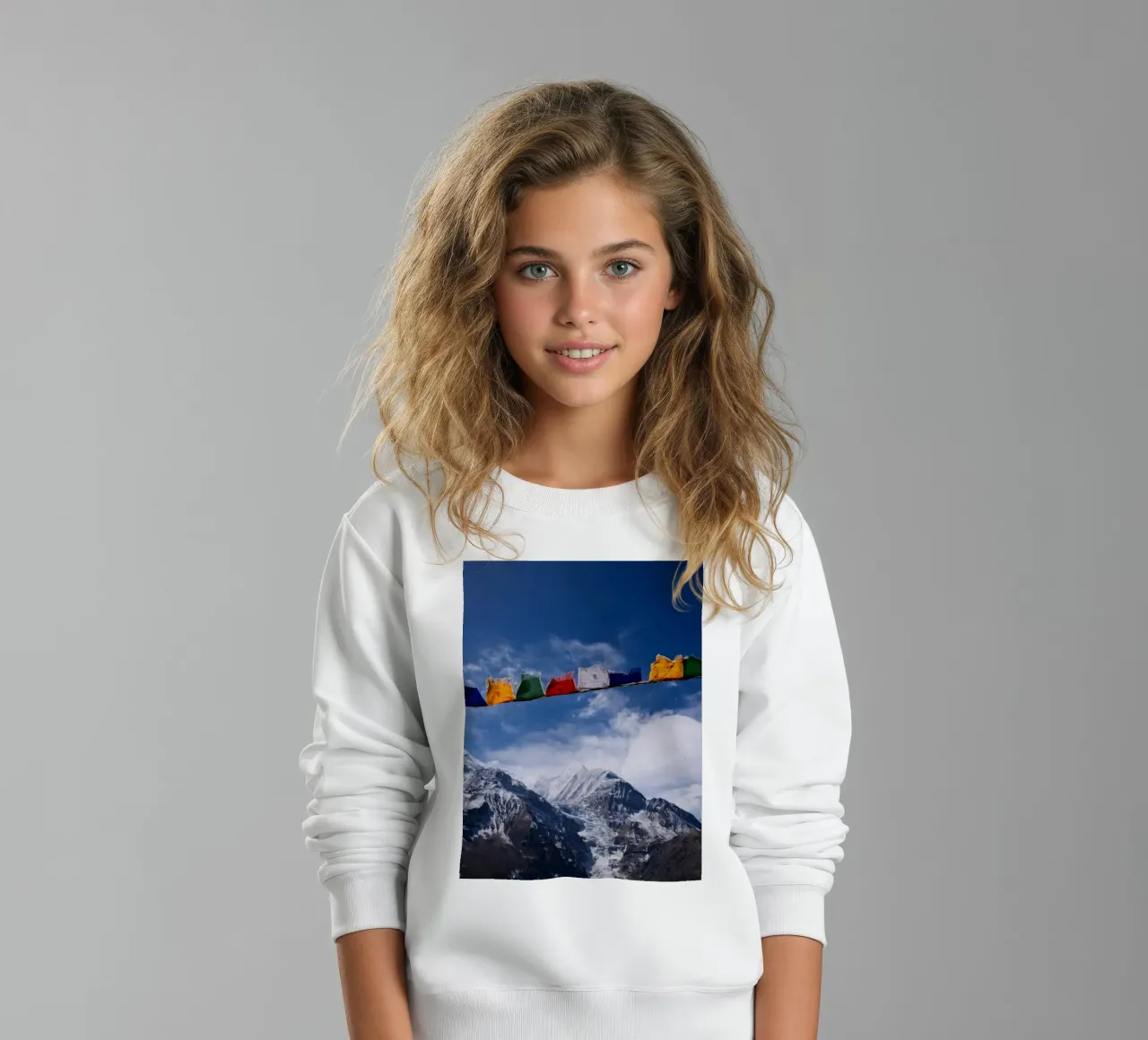 Himalayan Serenity felpa bambino da FujiPrints