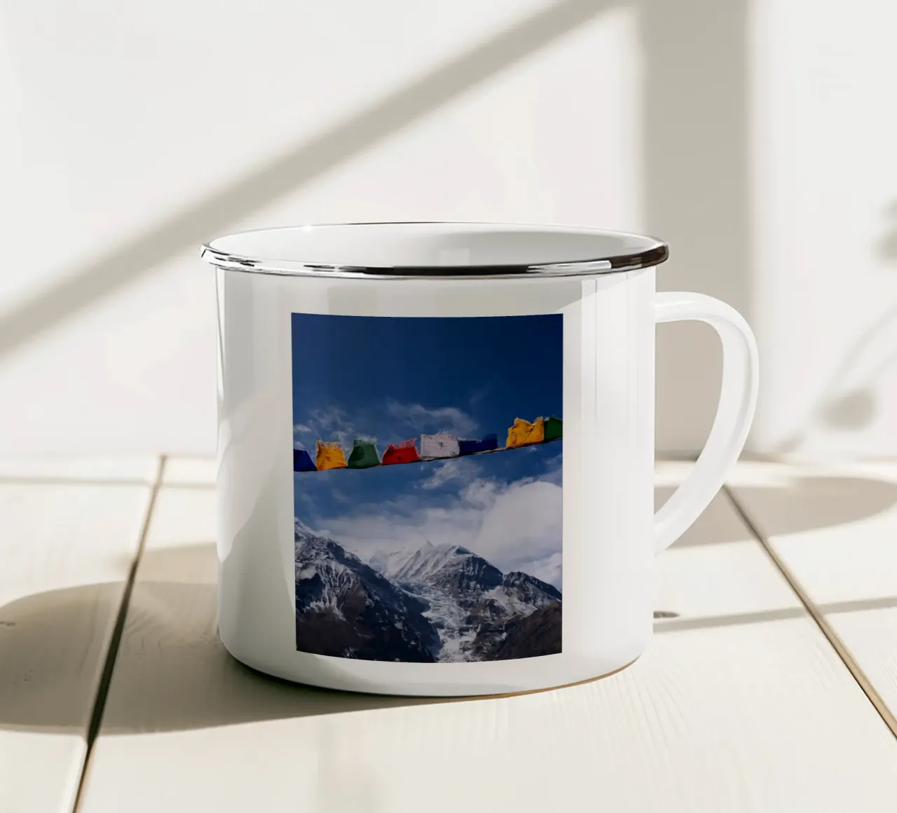 Himalayan Serenity tazza in smalto da FujiPrints