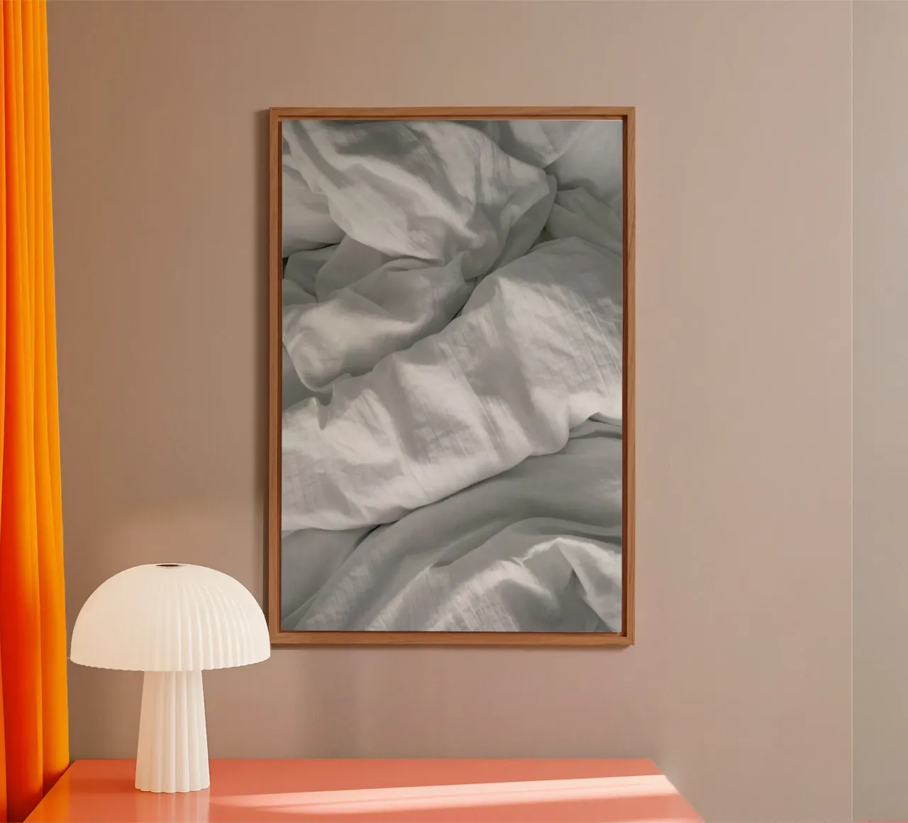 Perfect Day in Bed alluminio dibond da Studio Nahili