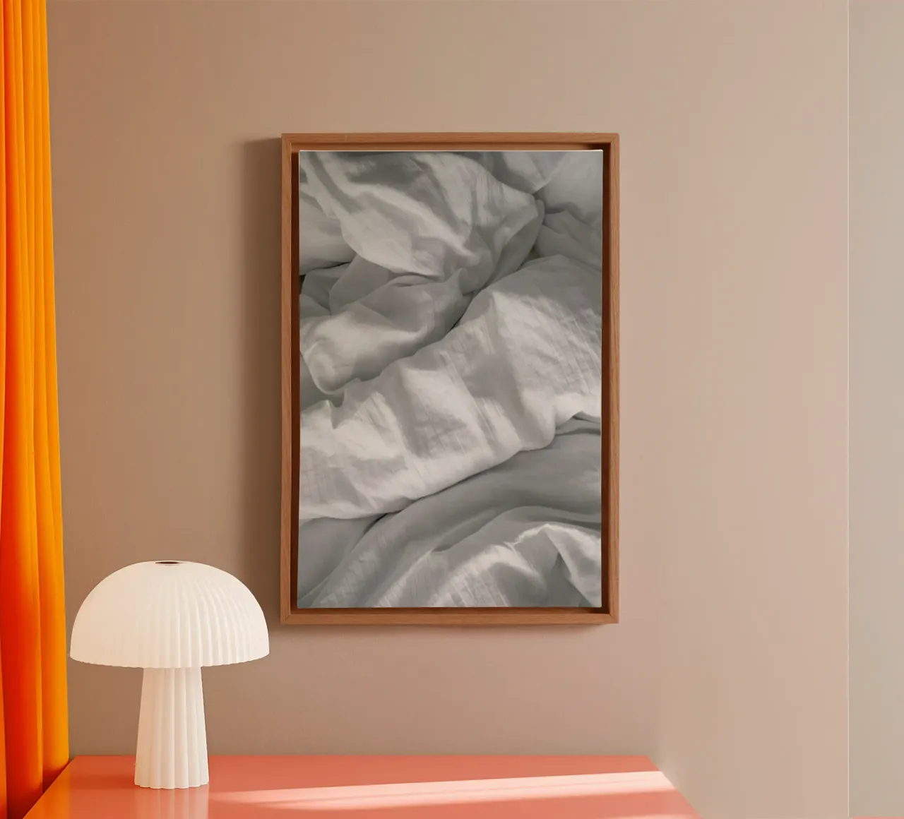 Perfect Day in Bed tela con Cornice a cassetta da Studio Nahili